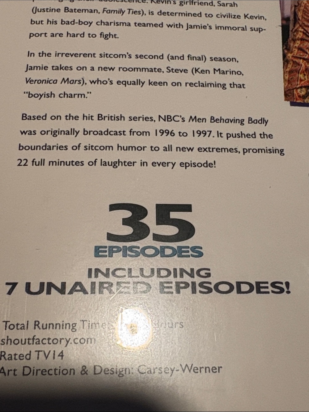 Men Behaving Badly DVD Complete Series - NEW - Picture 3 of 3